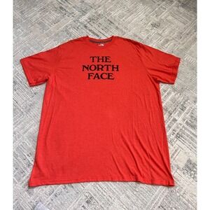 The North Face Red Classic Fit Mens XXL T Shirt Short Sleeve Casual